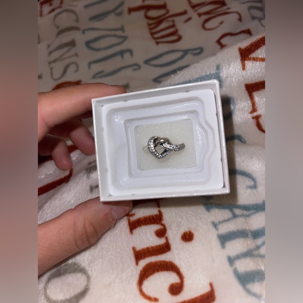 Pandora Knotted Heart Ring